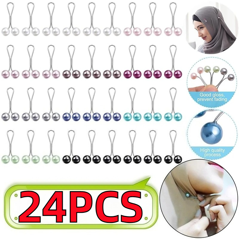 Embroidery Eyebrow - 6/12/24 Pièces Épingles à Perles pour