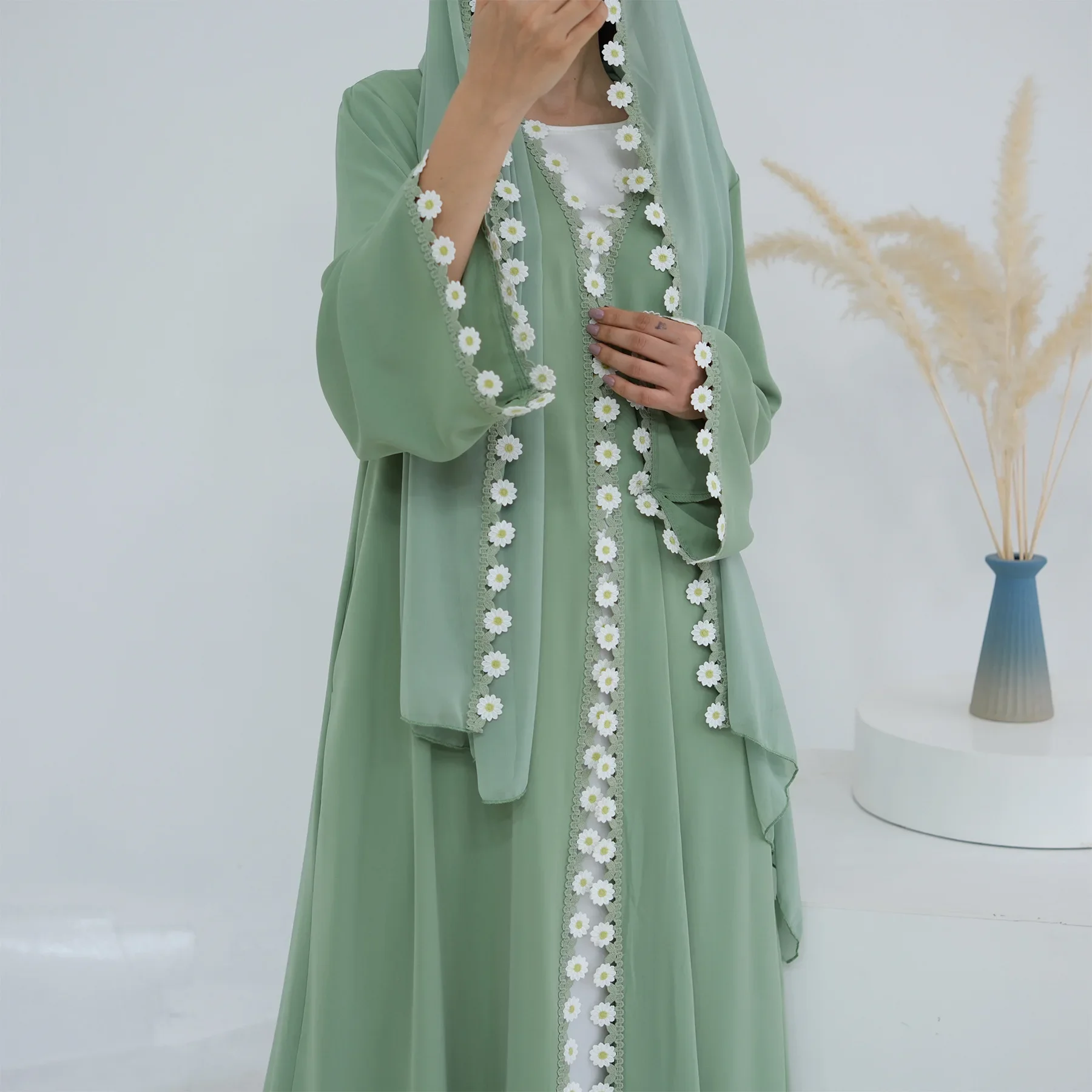 Embroidery Kebaya - Abayas Dubai, Kaftans Turcs, Robes pour