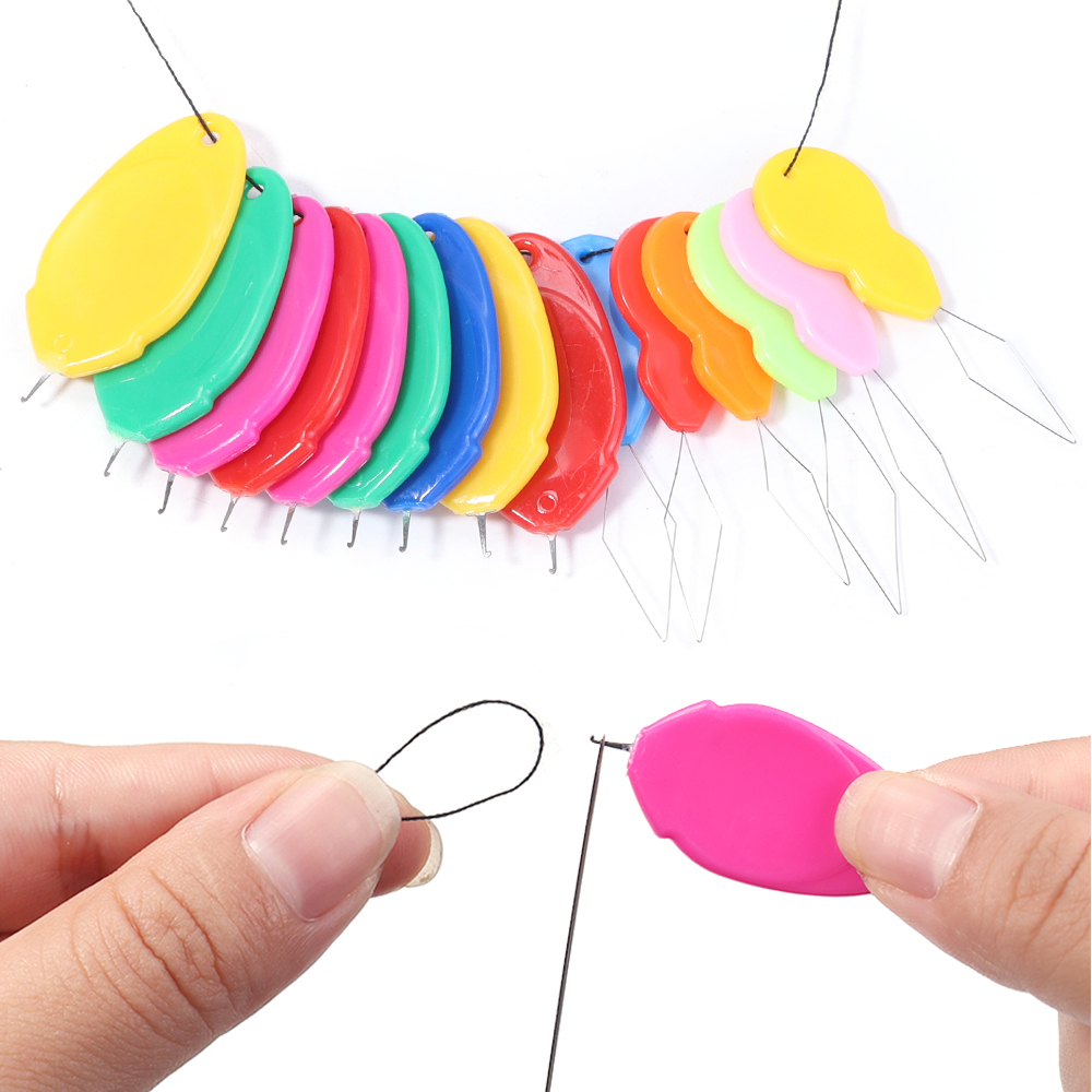 Embroidery Converter - 10 pièces/lot, outil d'enfilage d'aiguille facile,