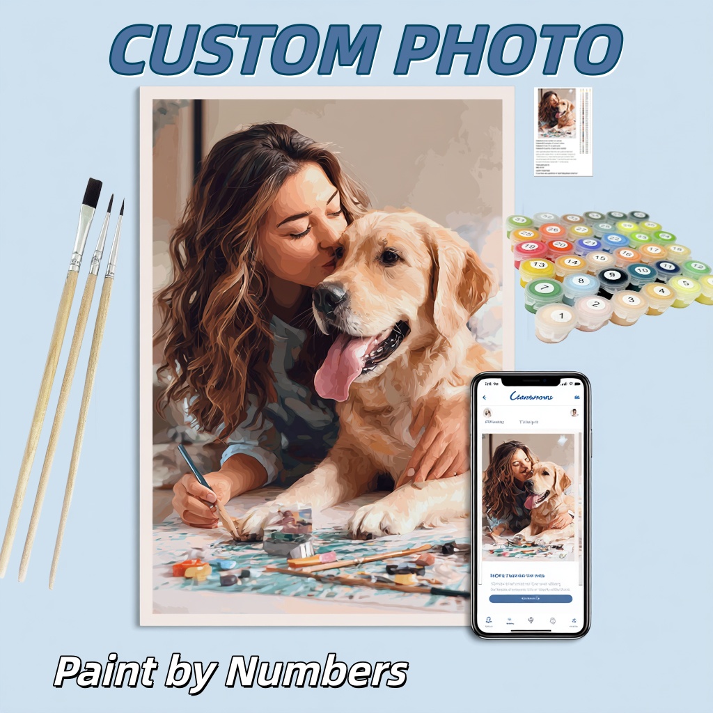 Embroidery Translate - Peinture sur toile DIY personnalisée par