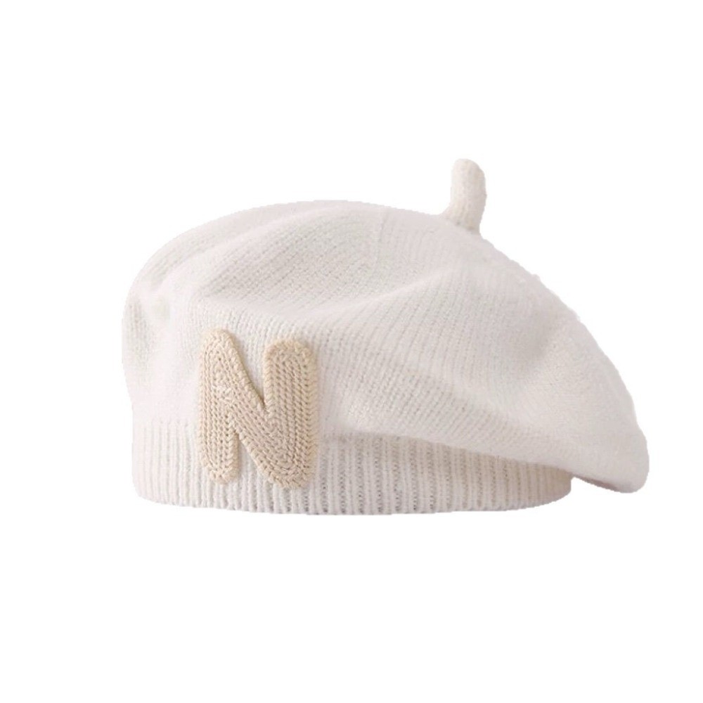 Embroidery Letter N - Nouveau N lettre broderie enfant en
