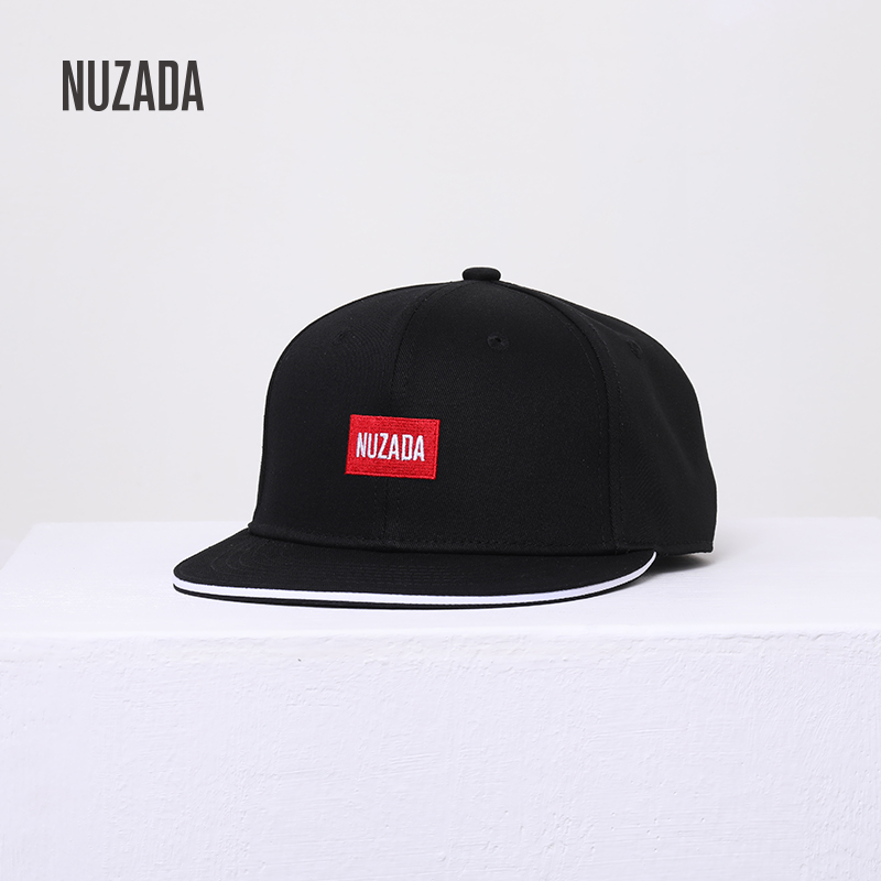Embroidery Letter N - NUZADA-Casquette à rabat avec logo brodé