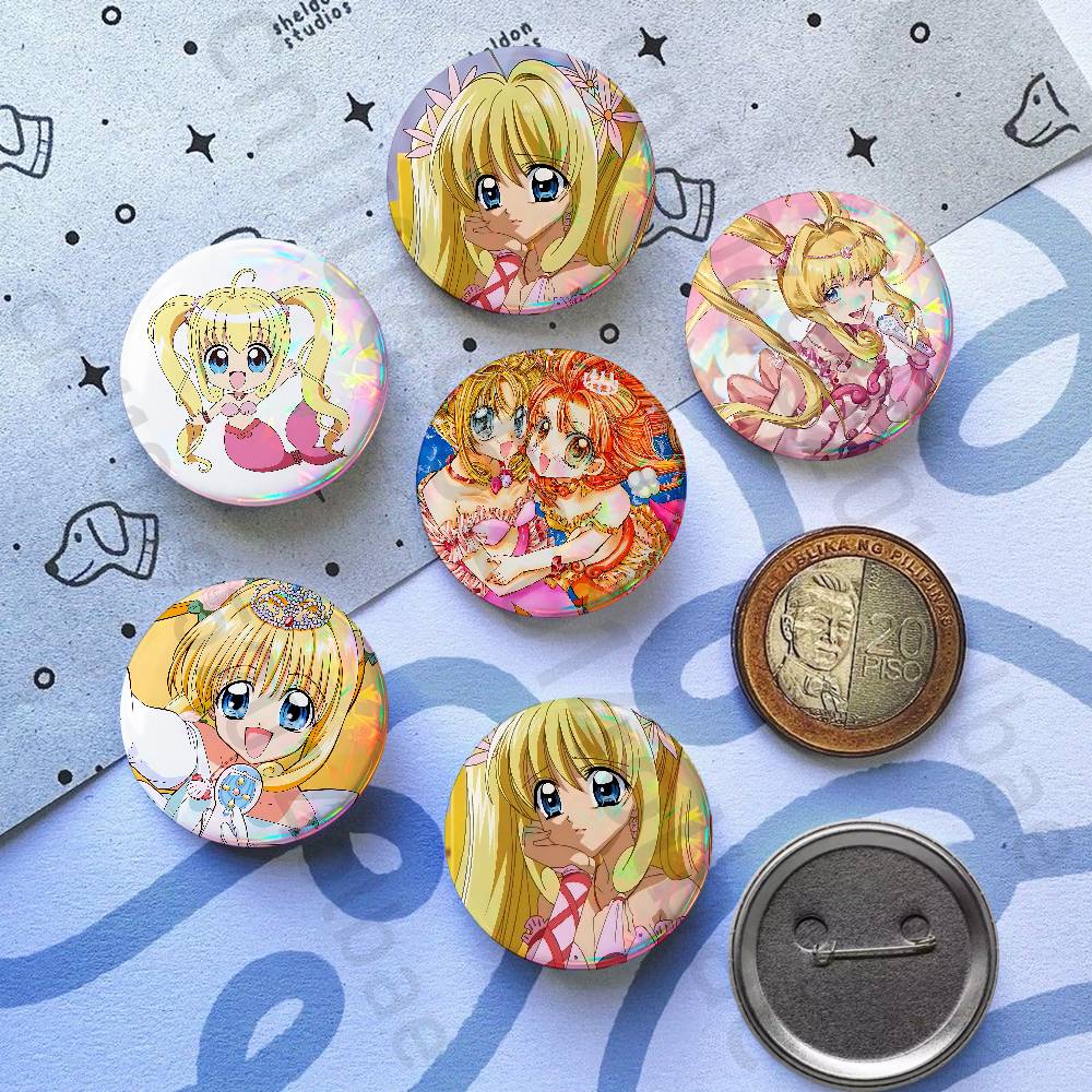 Embroidery Fish - Épingles M-Mermaid Melody Pichi Pitch 25mm