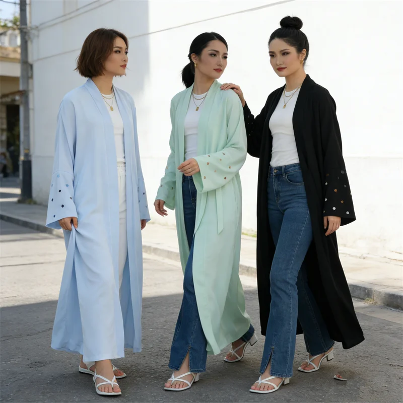 Embroidery Kebaya - Robe longue brodée en forme de