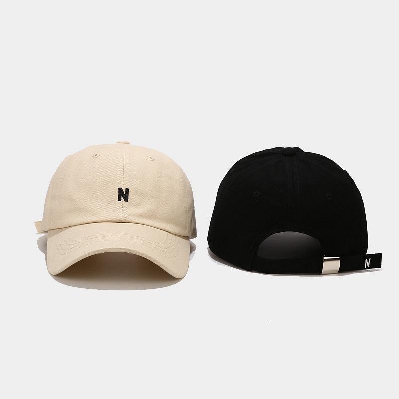 Casquette de baseball en coton - Embroidery Letter N avis et prix