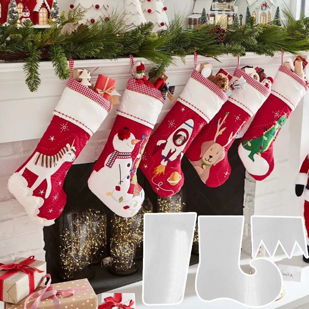 Modèle de bas de noël personna - Embroidery Xmas Stocking avis et prix