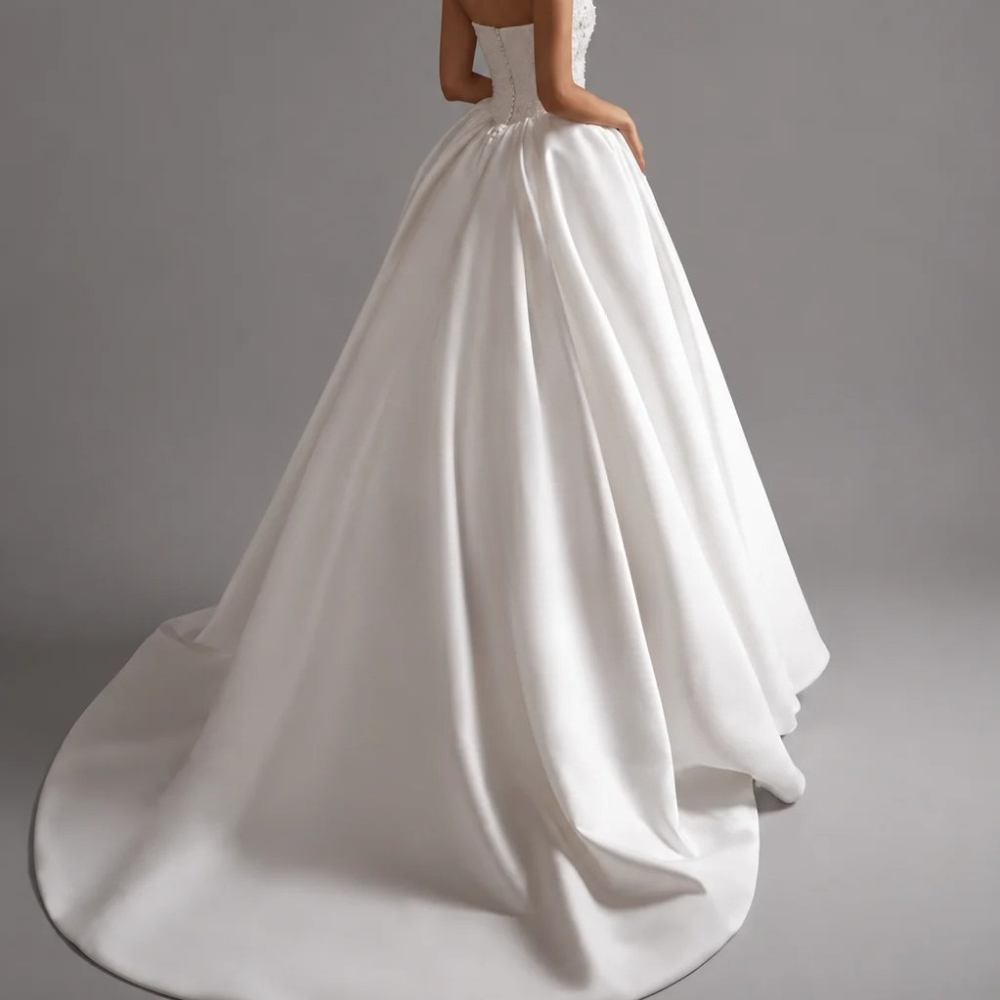 Robe de mariée élégante person - Embroidery Online Design avis et prix