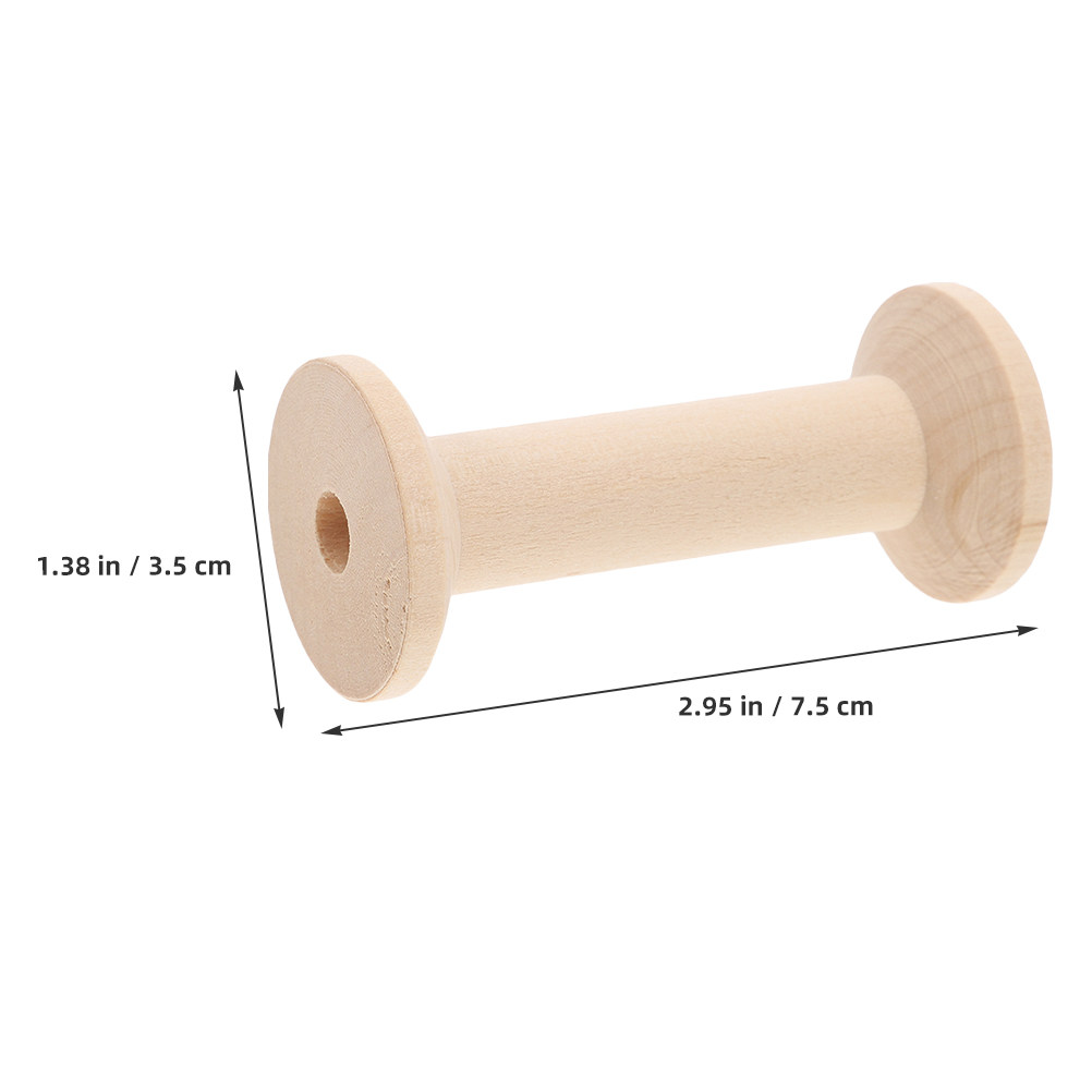 4 bobines en bois vides pour f - Embroidery Thread avis et prix