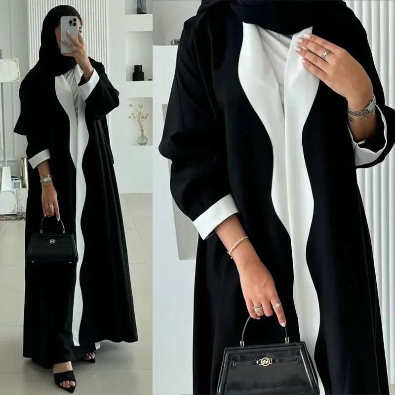 Kimono Abaya Ouvert Dubaï Isla - Embroidery Kebaya avis et prix