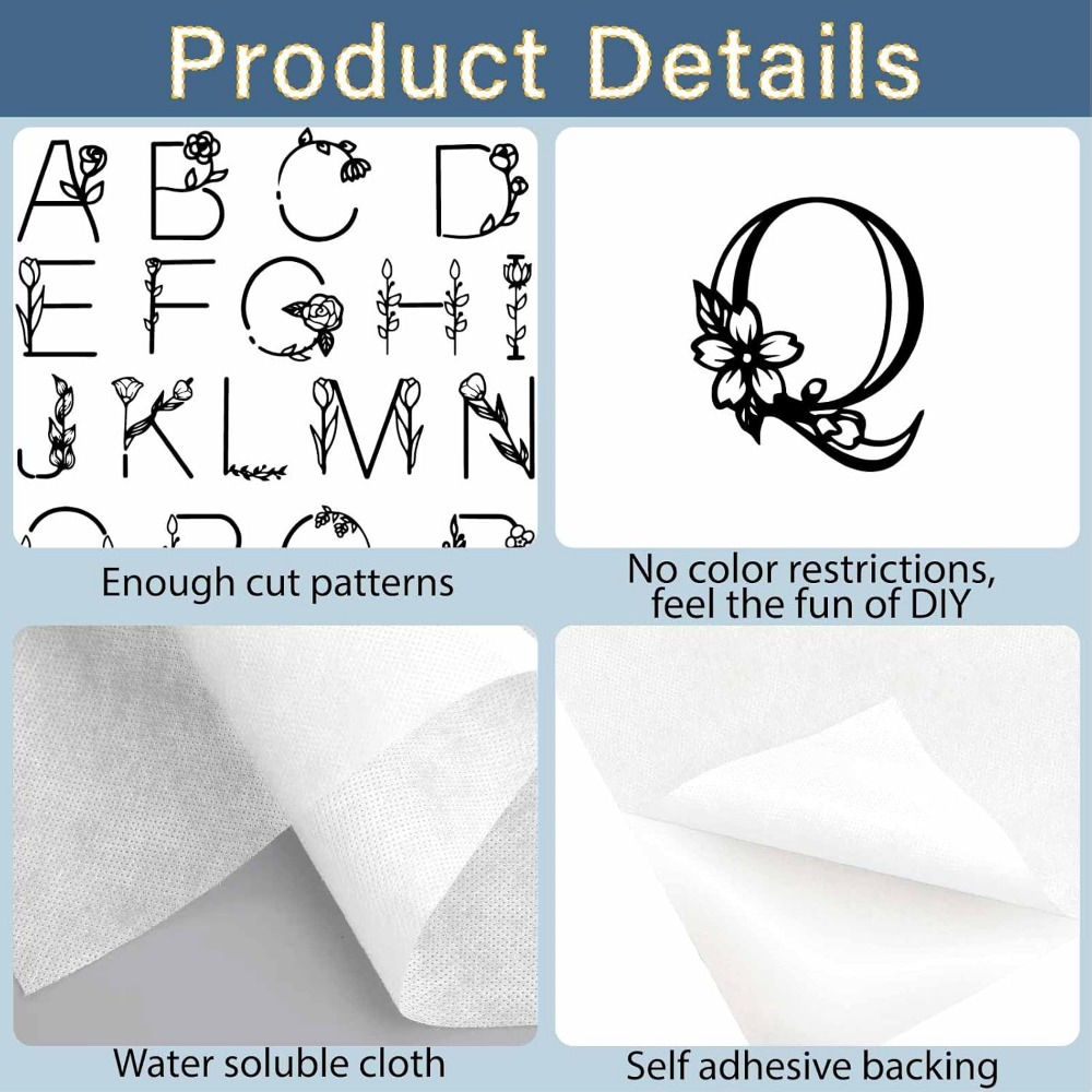 Lettre A-Z Soluble Dans L'eau  - Water Soluble Stabilizer avis et prix