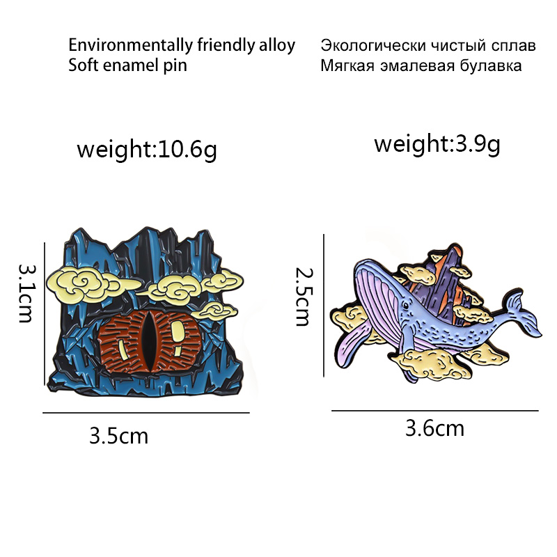 Broche en Émail avec Motif de  - Embroidery Fish avis et prix