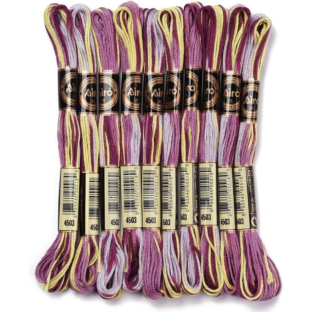 Fil à broder panaché violet, 6 - Embroidery Thread avis et prix