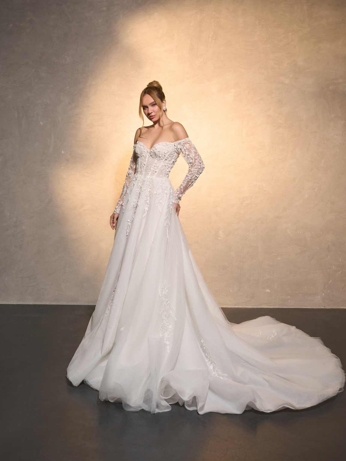 Robe de mariée élégante en den - Embroidery Online Design avis et prix