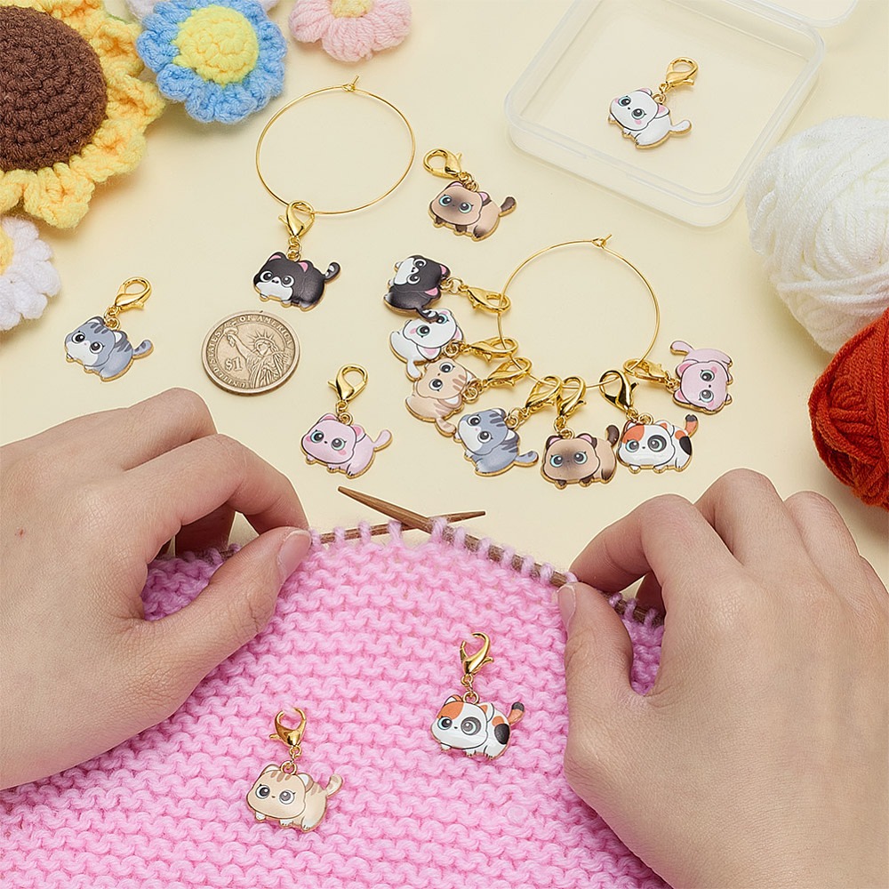 14 pièces, 7 styles, marqueurs - Embroidery Cat avis et prix