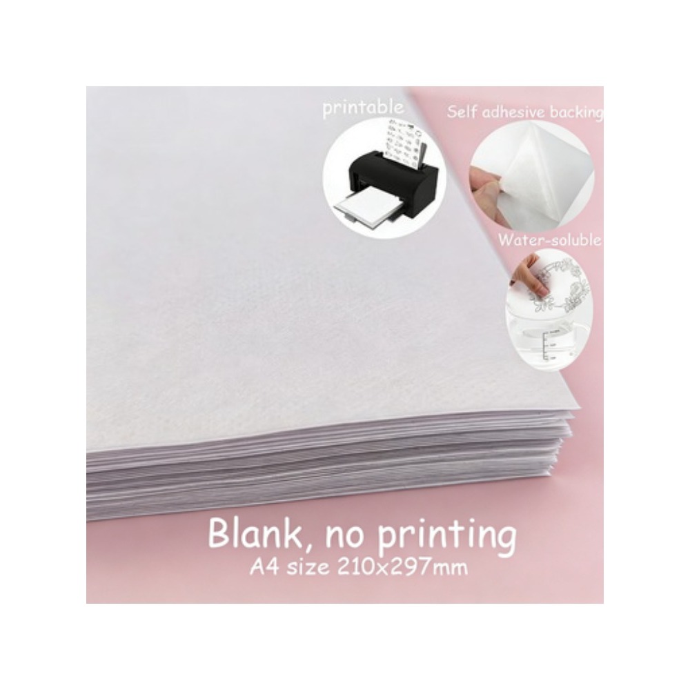 5 feuilles A4 autocollantes im - Water Soluble Stabilizer avis et prix