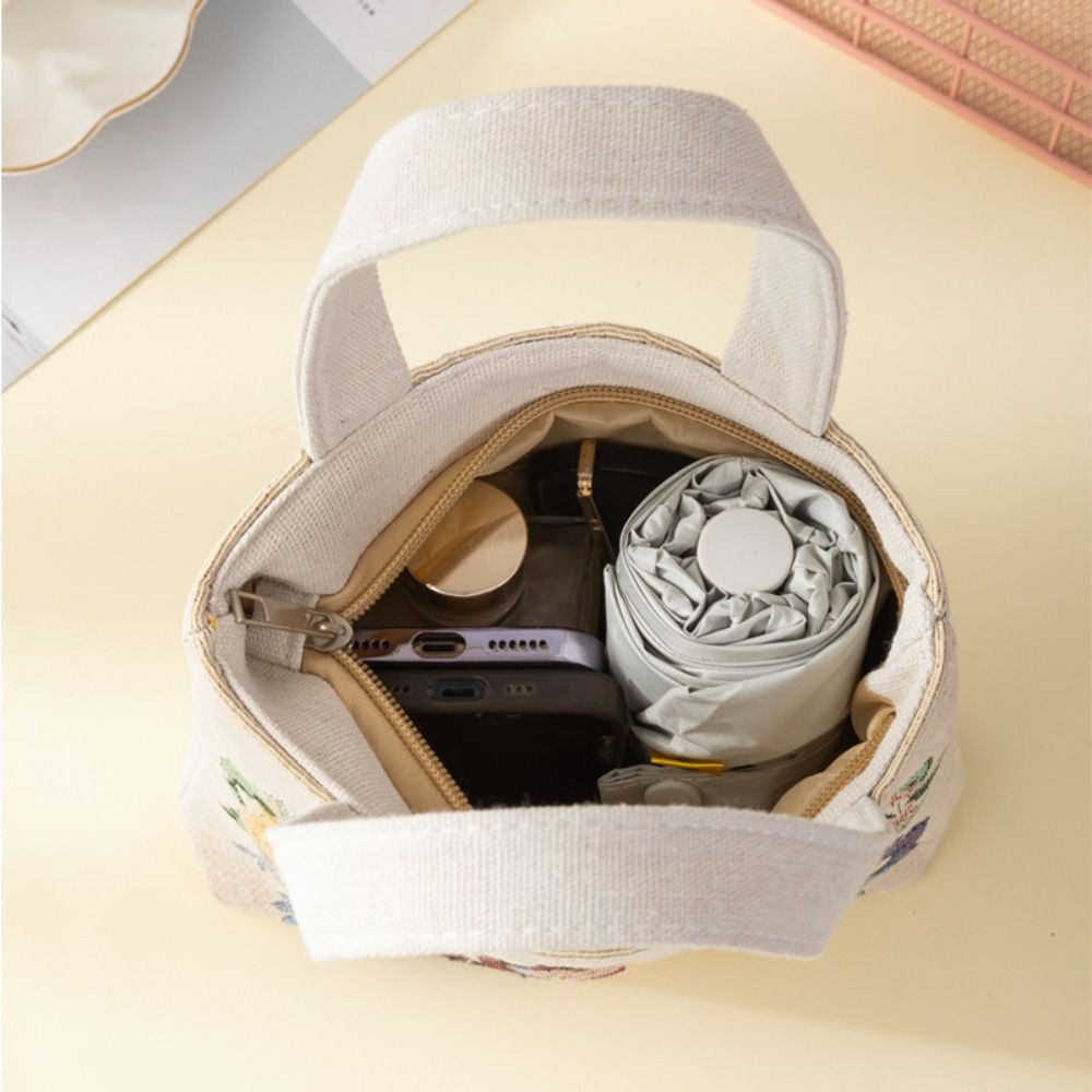 Sac en toile de broderie chat  - Embroidery Cat avis et prix