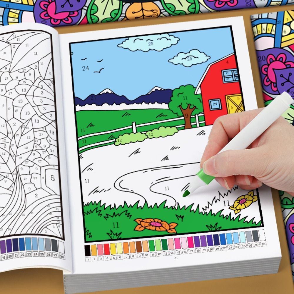 Livre de coloriage par numéros - Embroidery Translate avis et prix