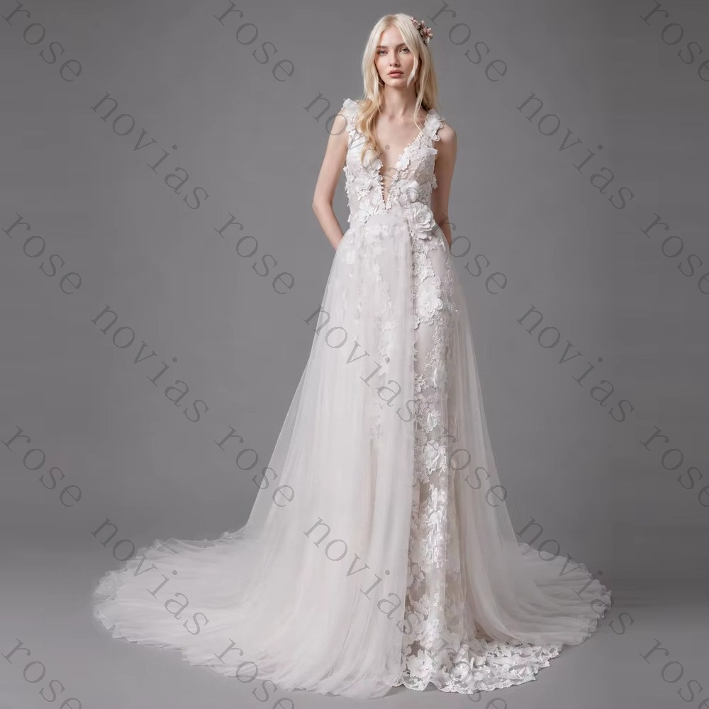Robe de mariée sirène personna - Embroidery Online Design avis et prix