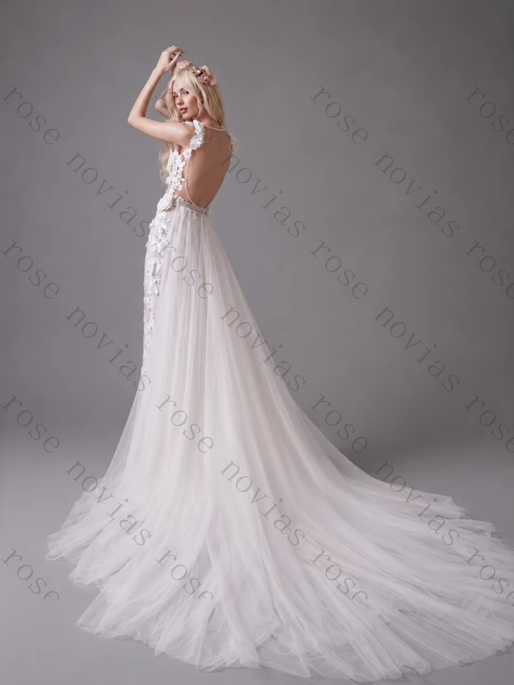 Robe de mariée sirène personna - Embroidery Online Design avis et prix