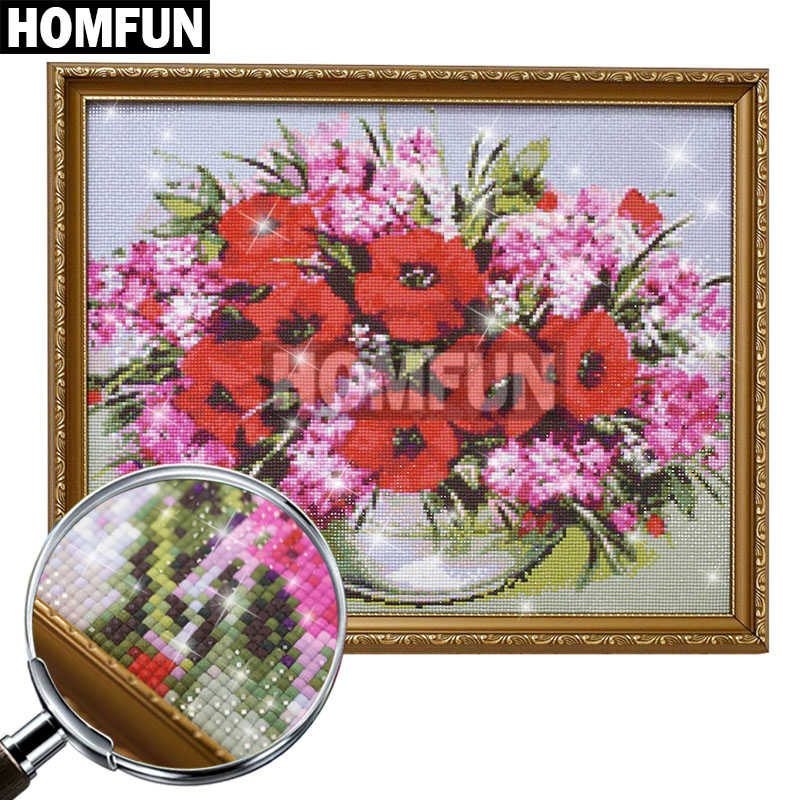 HOMFUN plein carré/rond perceu - Embroidery Fish avis et prix