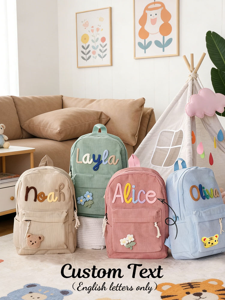 Sac à dos unisexe personnalisé - Embroidery Initials Designs avis et prix