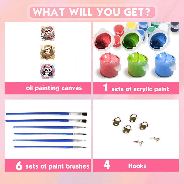 Peinture par numéros Kit scène - Embroidery Translate avis et prix