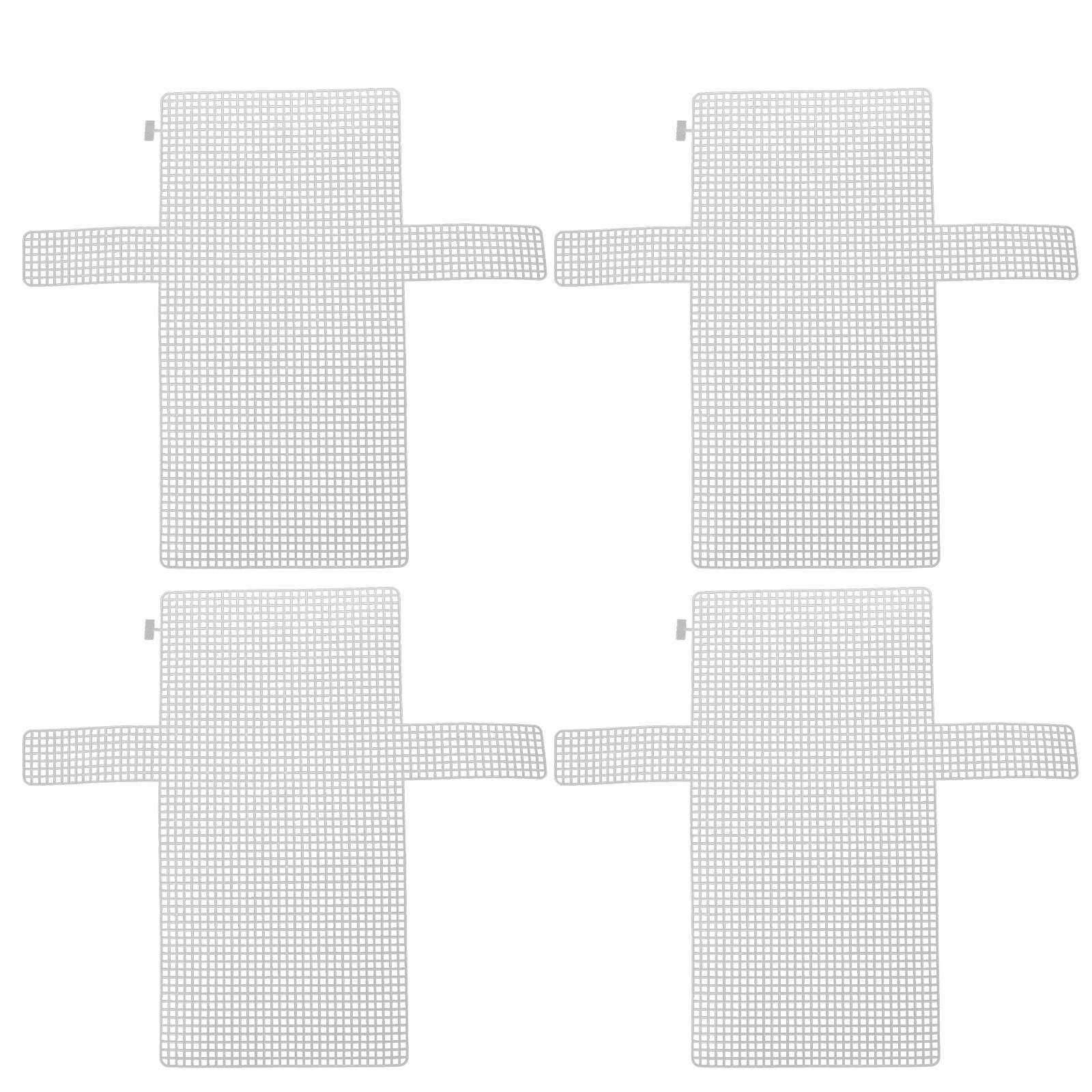 Lot de 4 panneaux en plastique - Embroidery Bag avis et prix