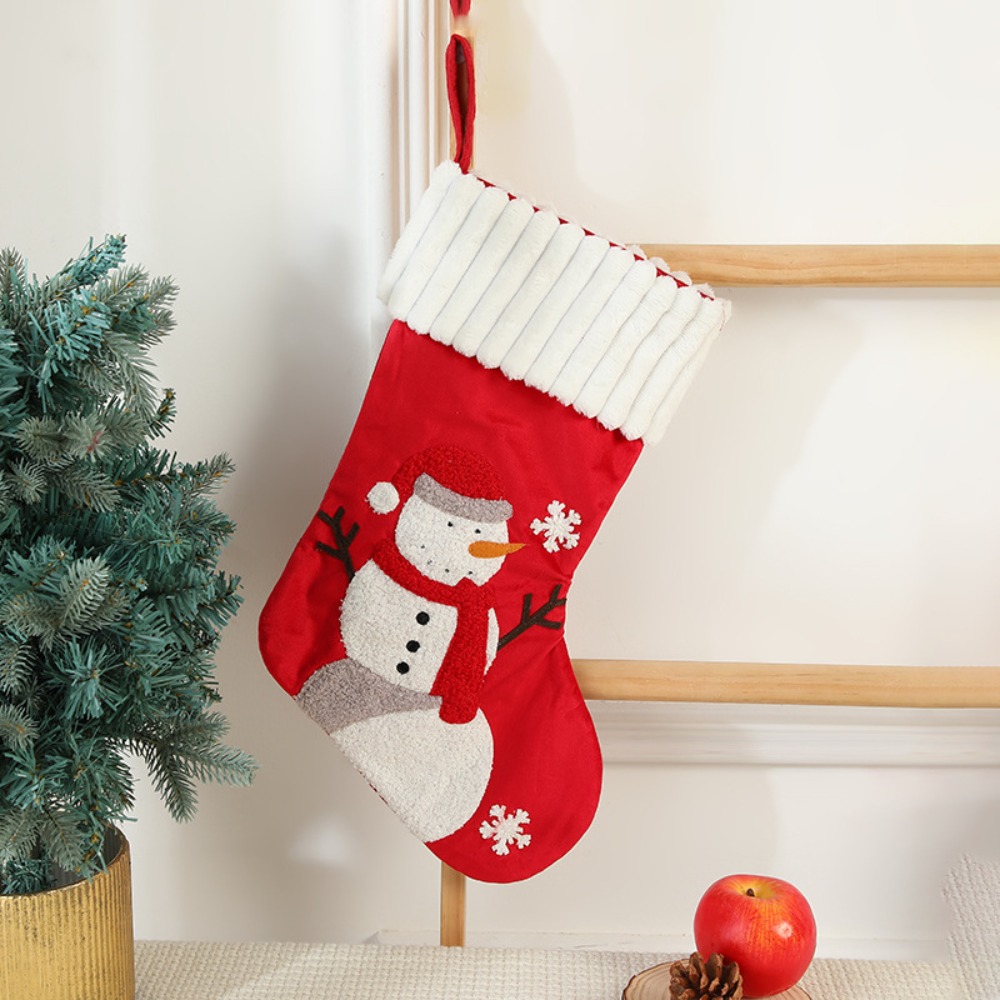 Chaussettes de Noël brodées à  - Embroidery Xmas Stocking avis et prix