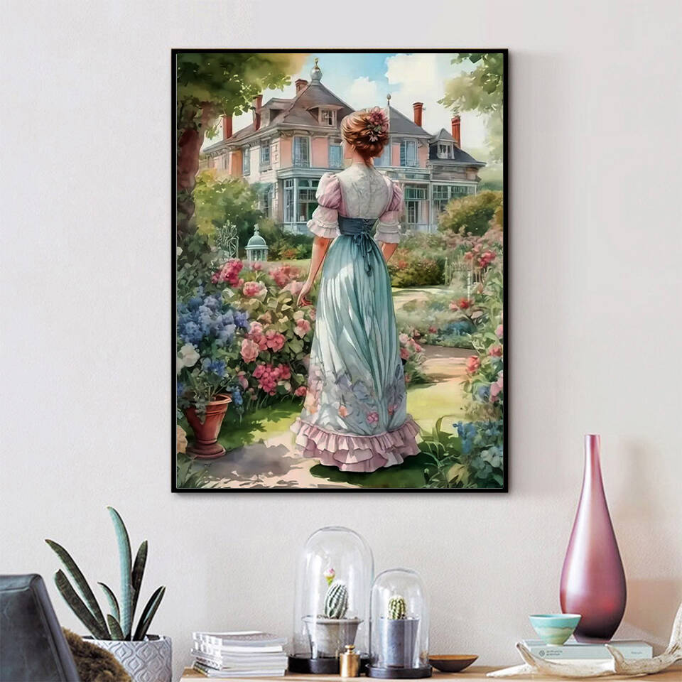 Closhine-Peinture Diamant en F - Embroidery Garden avis et prix