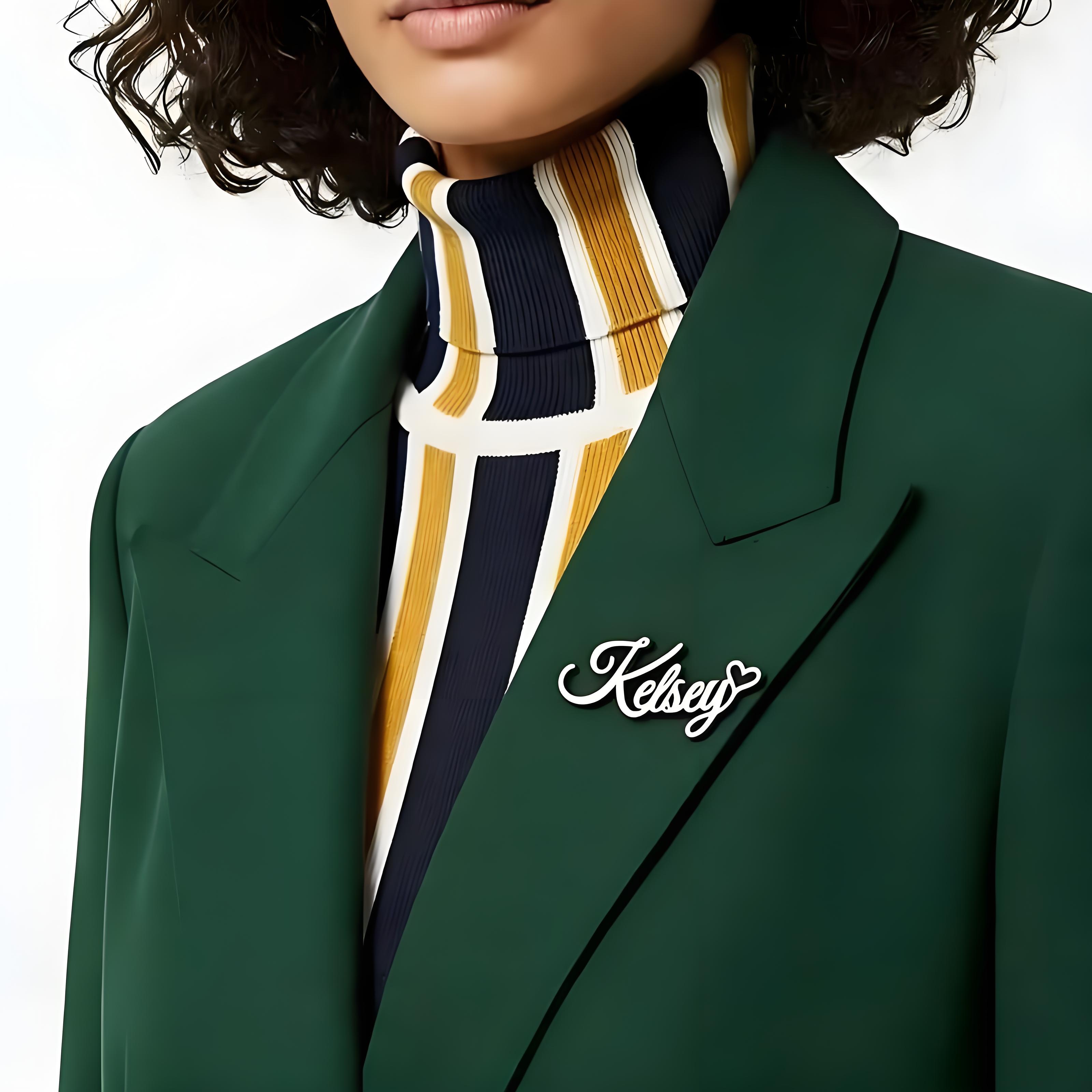 Épinglette personnalisée avec  - Embroidery Texture avis et prix