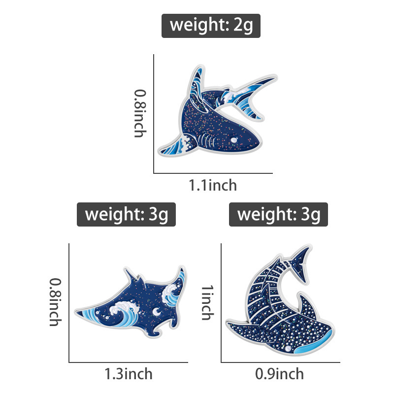 Broches en émail créatives sur - Embroidery Fish avis et prix