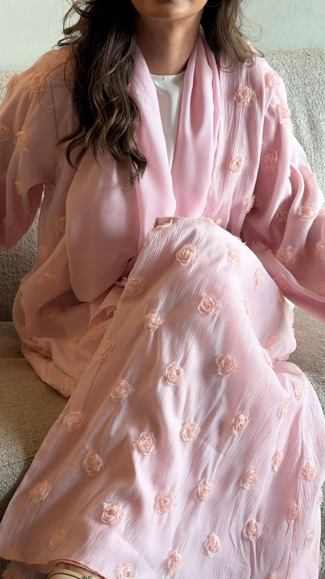 Ensemble robe jalabiya brodée  - Embroidery Kebaya avis et prix
