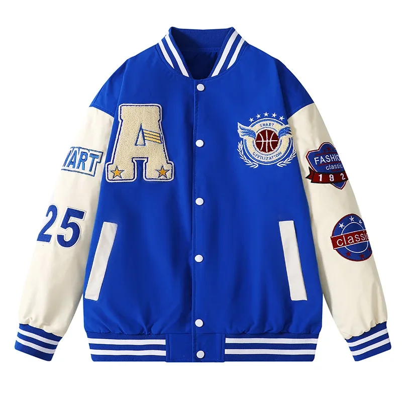 Blousons universitaires street - Embroidery Letter N avis et prix
