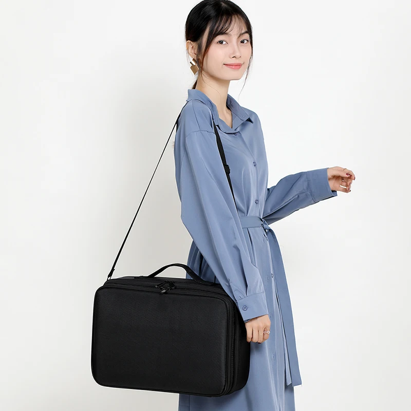 Sac cosmétique portable profes - Embroidery Bag avis et prix