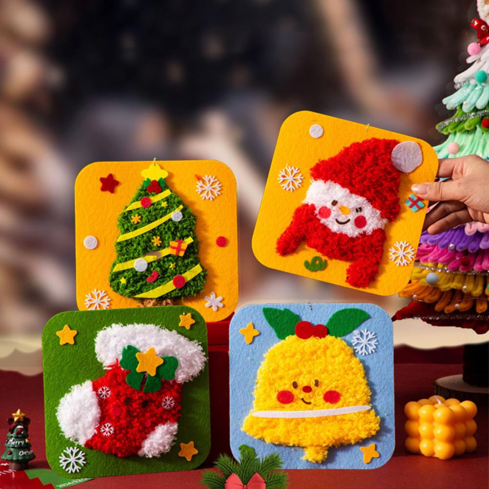 Kit de broderie de noël pour d - Embroidery Xmas Stocking avis et prix