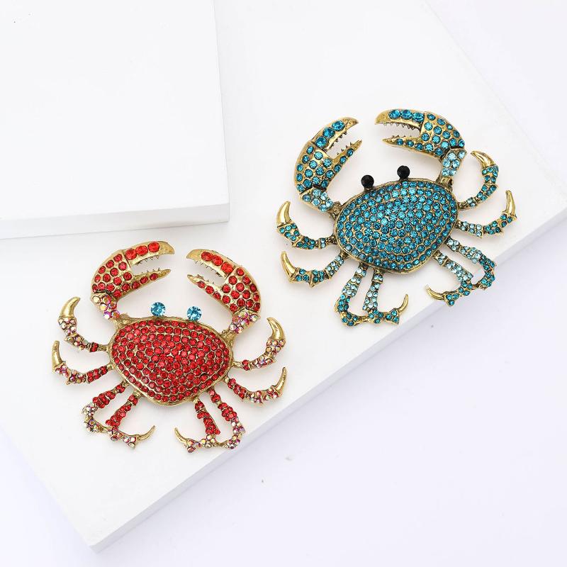 Broches en forme de crabe en s - Embroidery Fish avis et prix