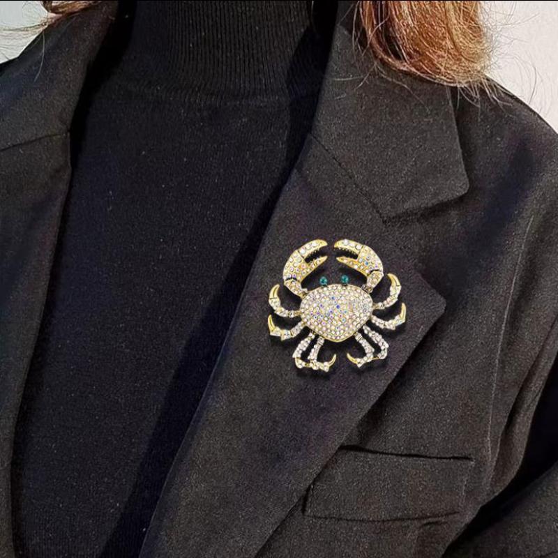 Broches en forme de crabe en s - Embroidery Fish avis et prix