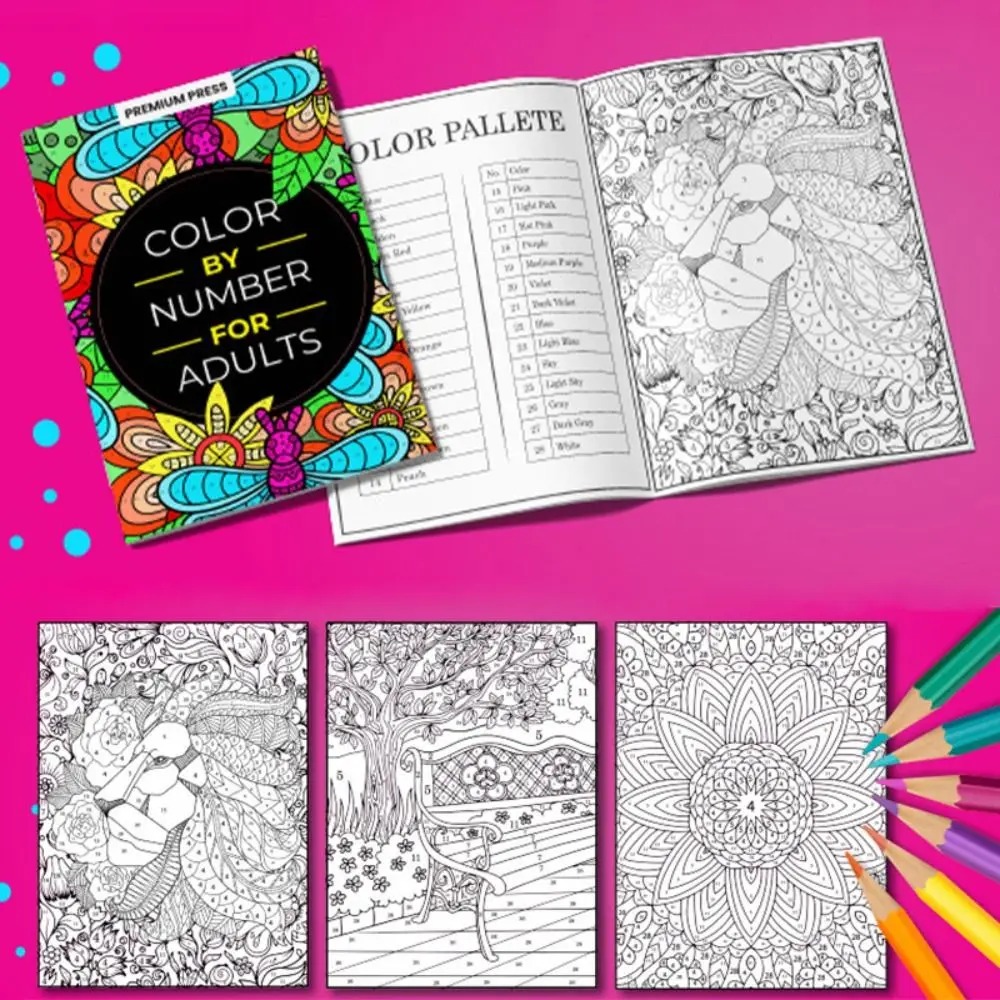 Livre de coloriage par numéros - Embroidery Translate avis et prix
