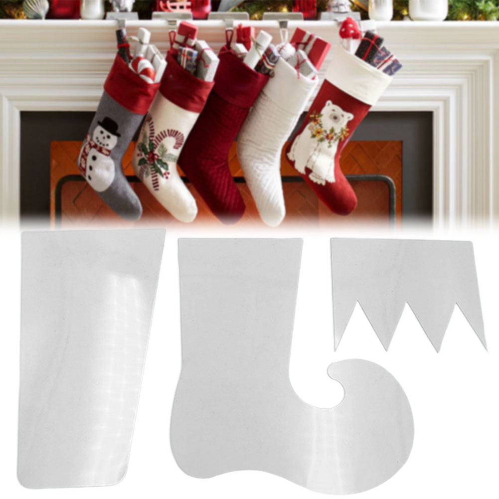 Modèle de bas de noël elfe, mo - Embroidery Xmas Stocking avis et prix