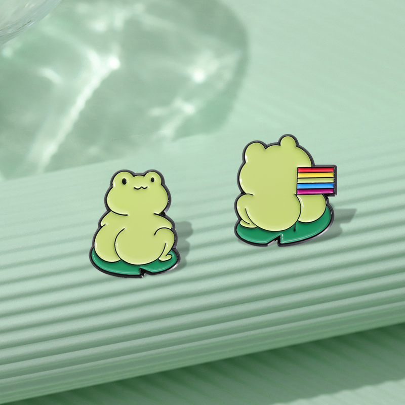 Épingles en émail grenouille v - Embroidery Fish avis et prix