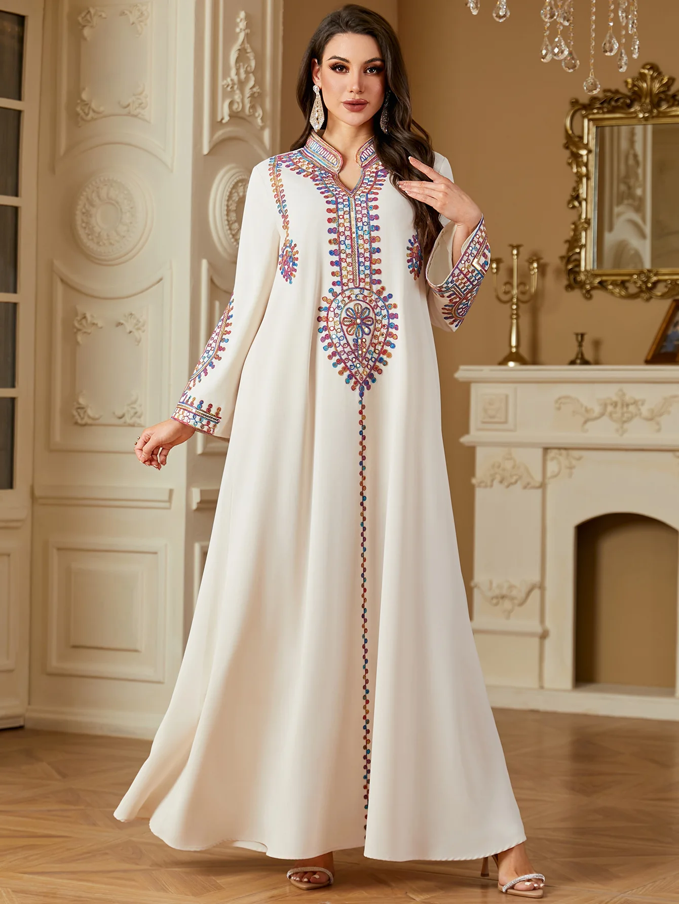 Nouvelle Robe de Soirée Brodé  - Embroidery Kebaya avis et prix