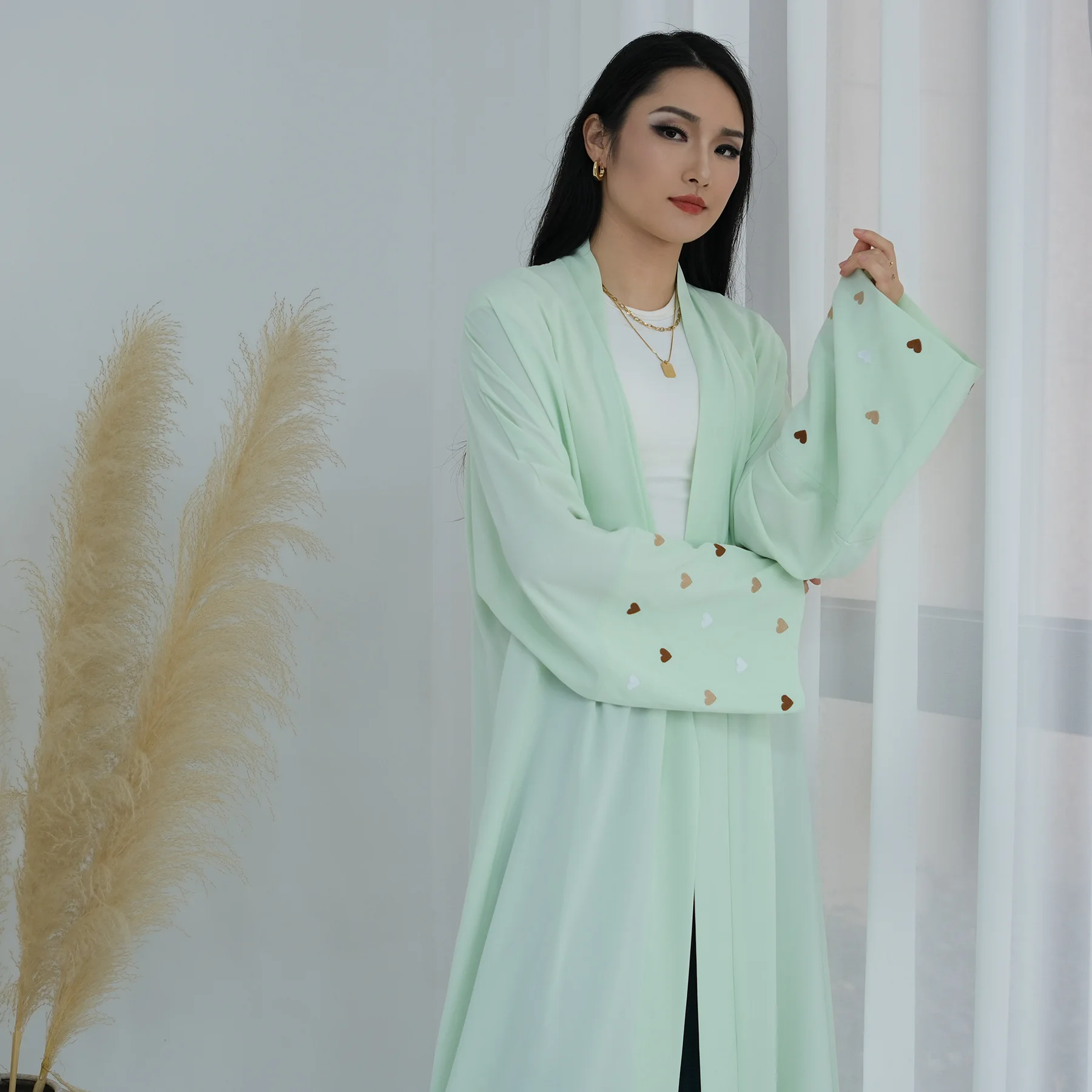Robe longue brodée en forme de - Embroidery Kebaya avis et prix