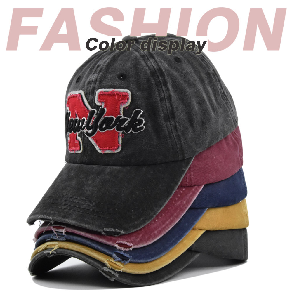 Casquette de baseball vintage  - Embroidery Letter N avis et prix